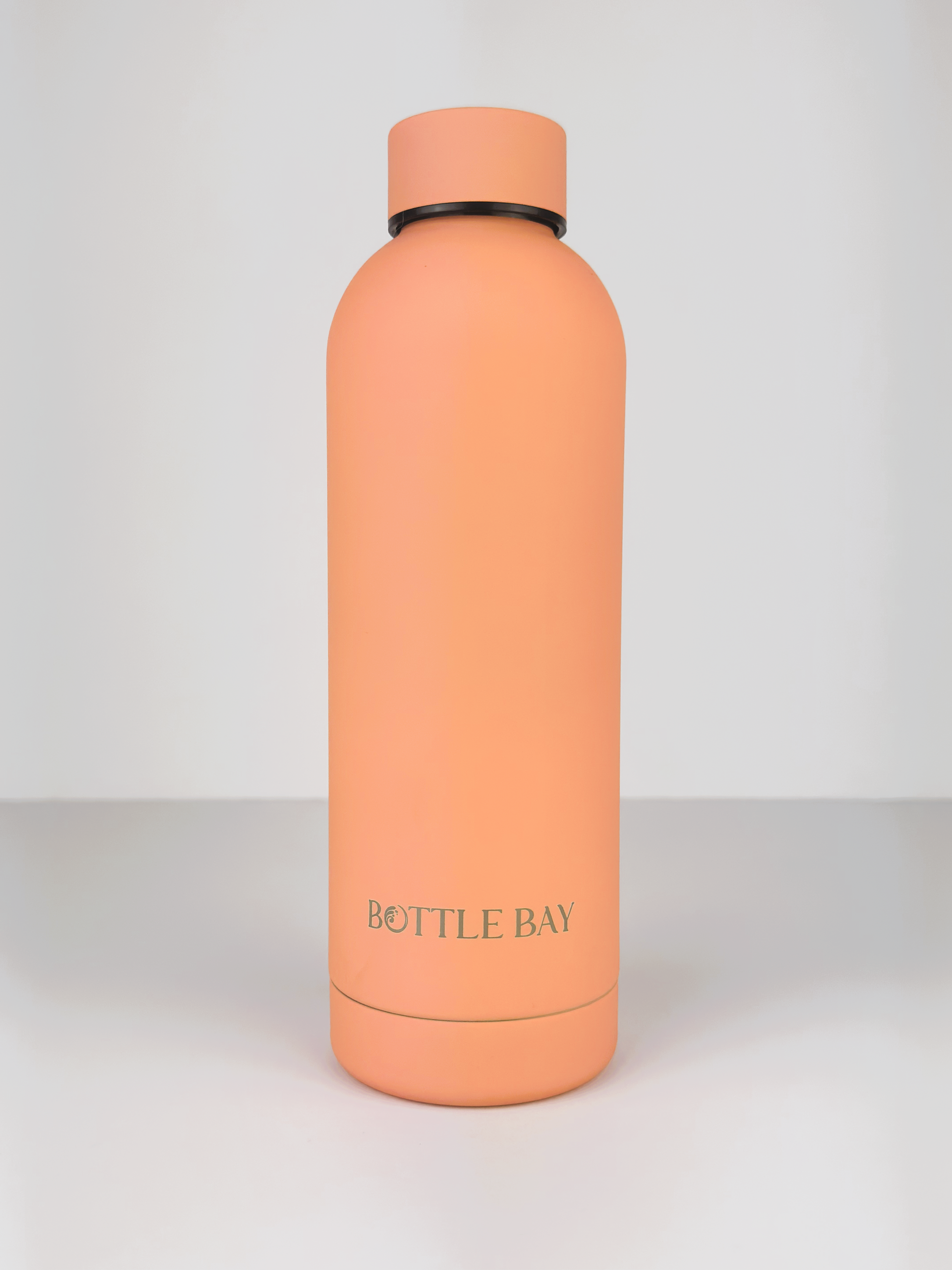BottleBay 500ml Insulated Steel Bottle - Rouge Peach
