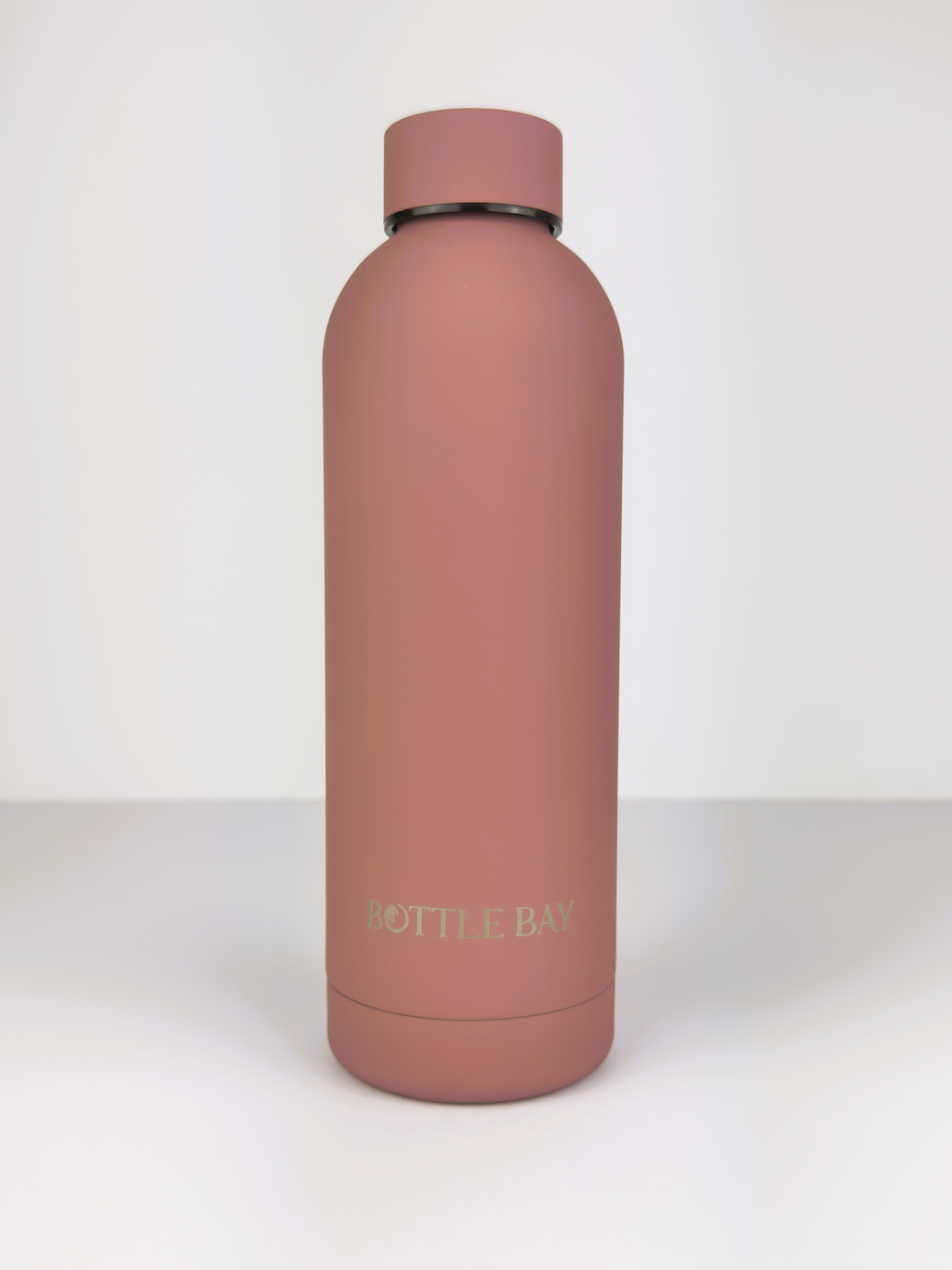 BottleBay 500ml Insulated Steel Bottle - Dark Tan
