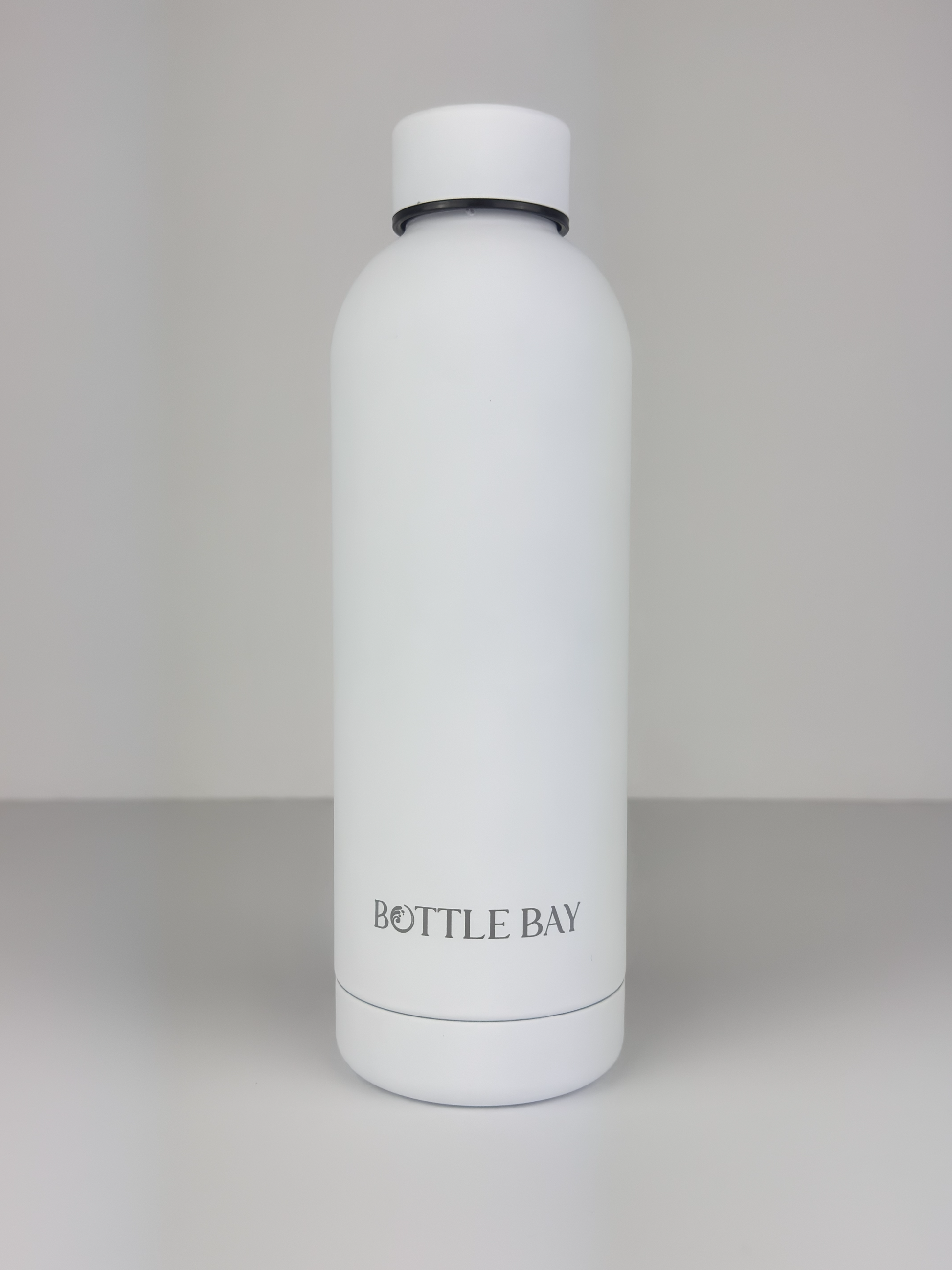 BottleBay 500ml Insulated Steel Bottle - White