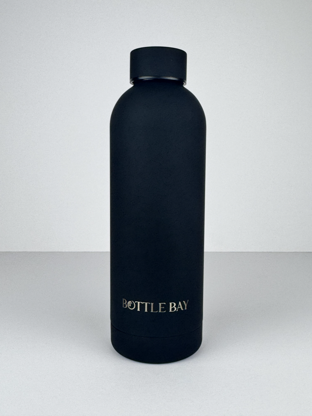 BottleBay 500ml Insulated Steel Bottle - Black