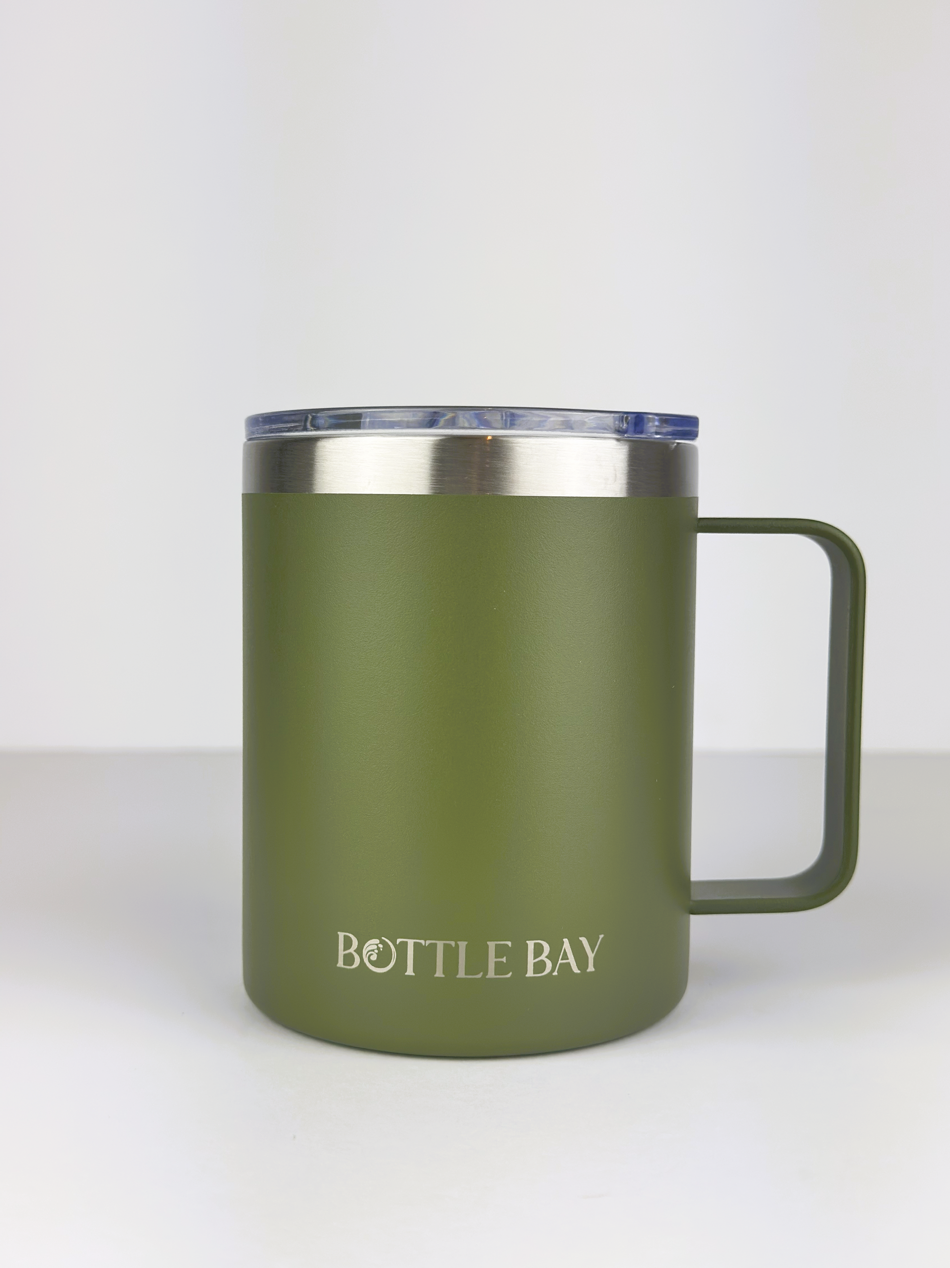 BottleBay 330ml Insulated Mug - Forest Green