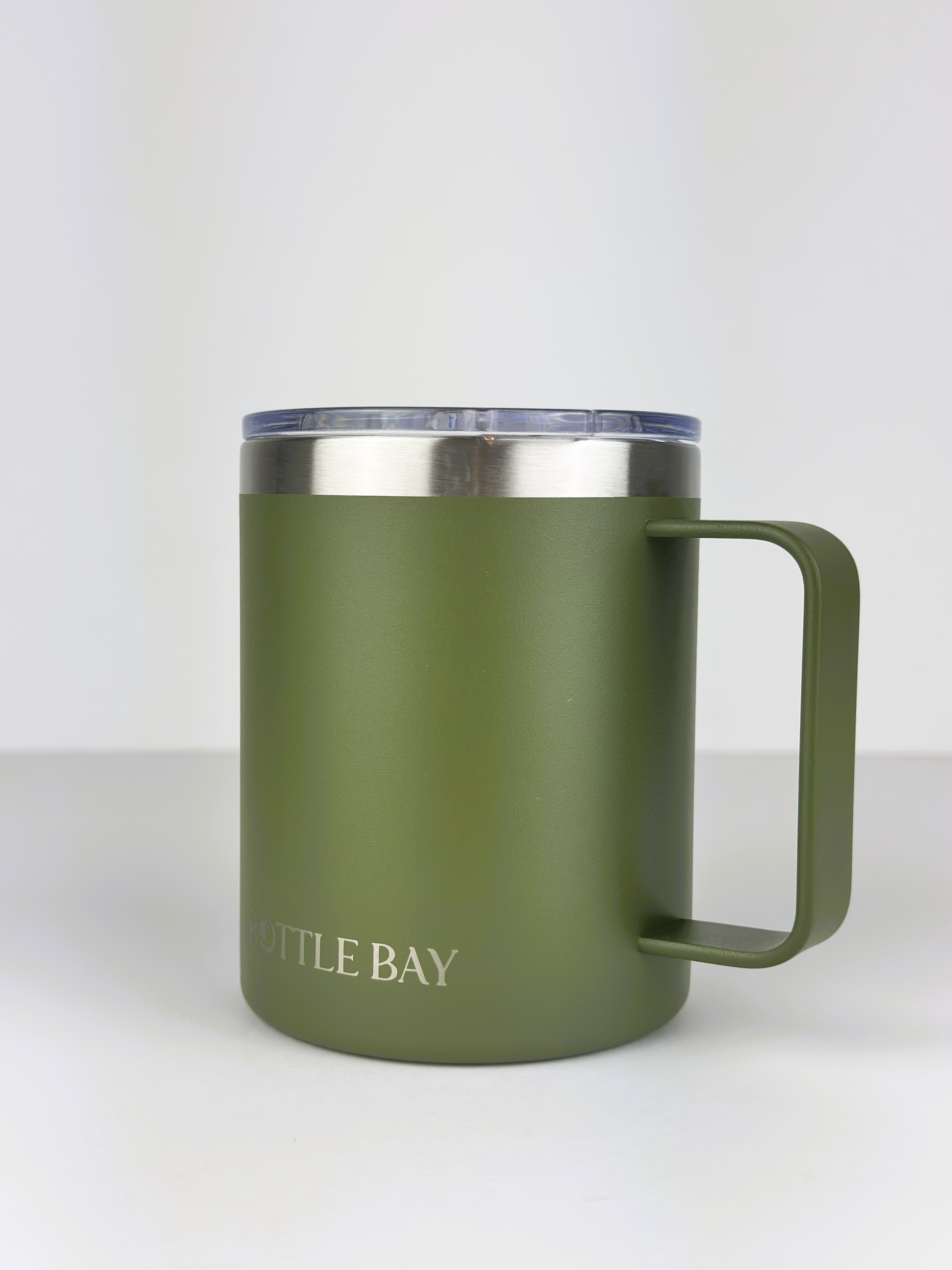 BottleBay 330ml Insulated Mug - Forest Green