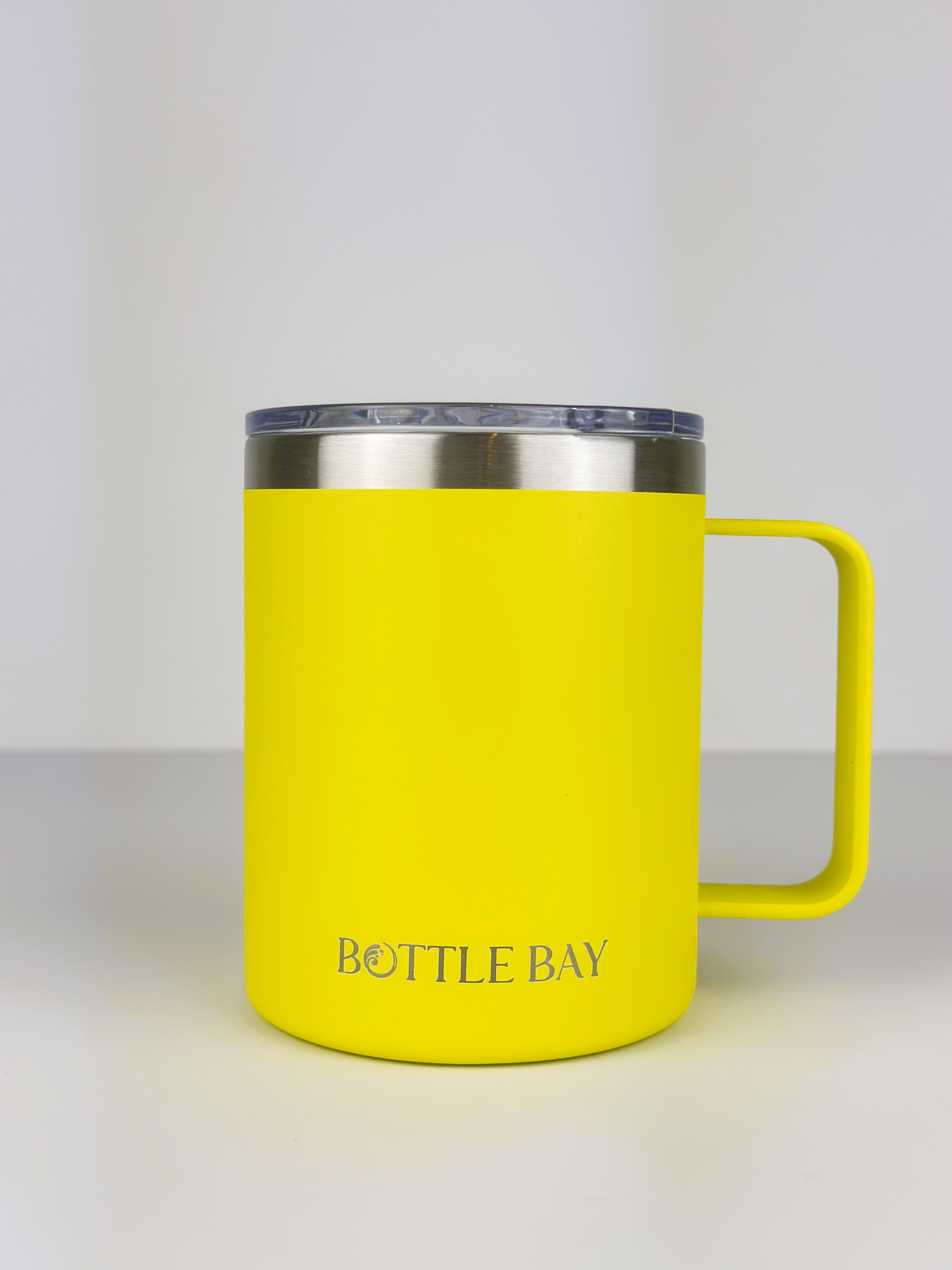 BottleBay 330ml Insulated Mug - Core Yellow