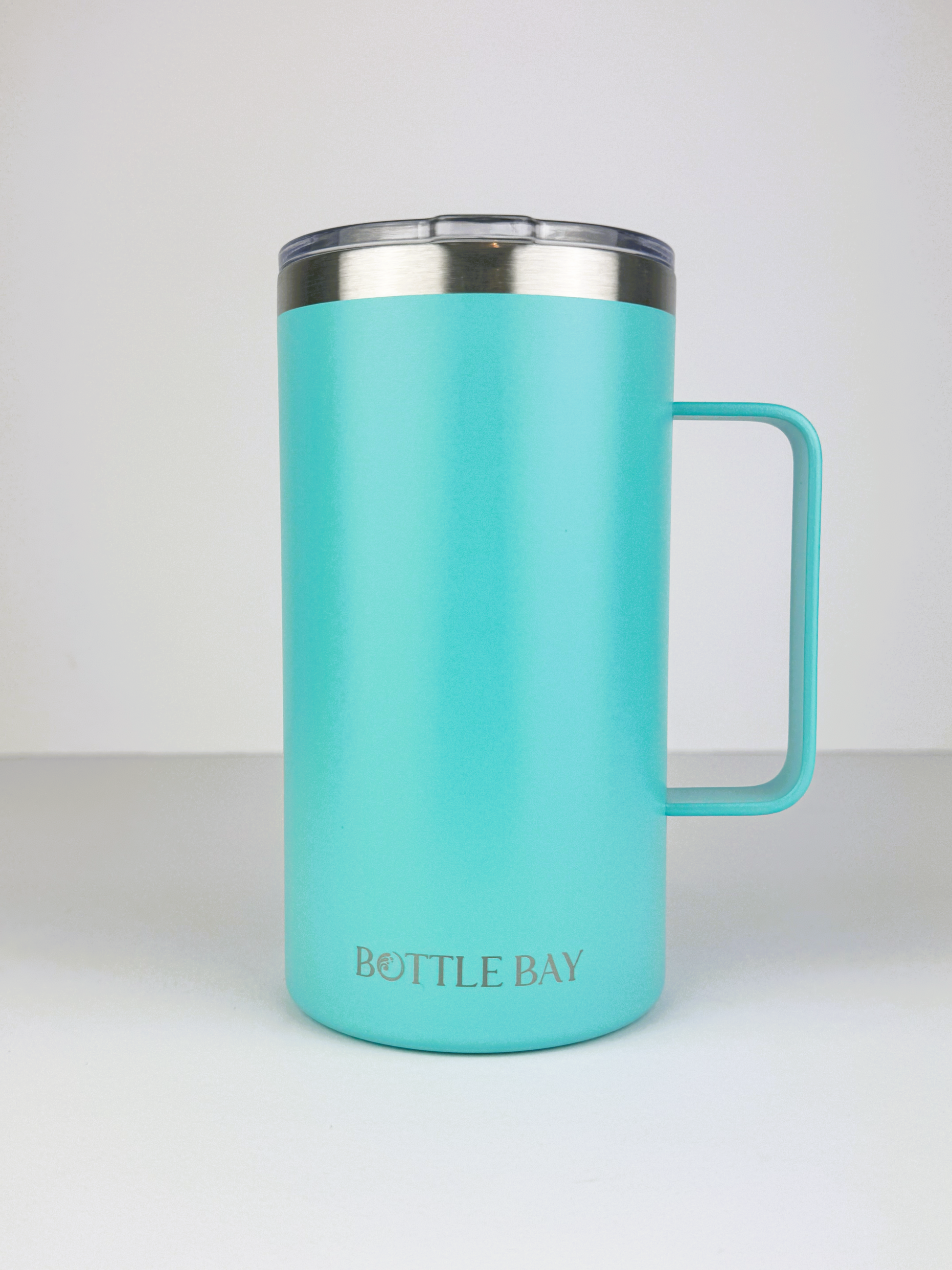 BottleBay 660ml Insulated Mug - Turquoise