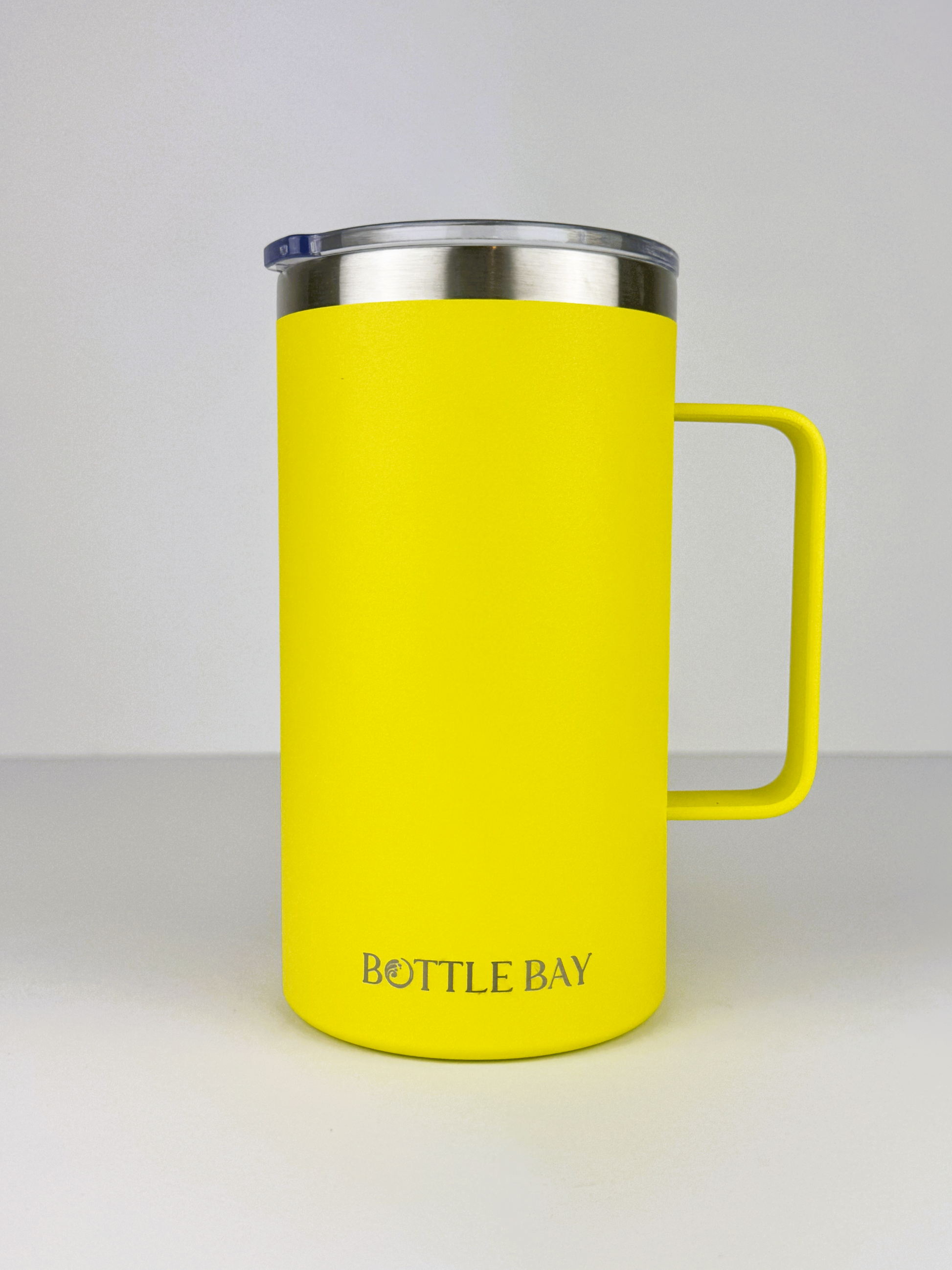 BottleBay 660ml Insulated Mug - Core Yellow