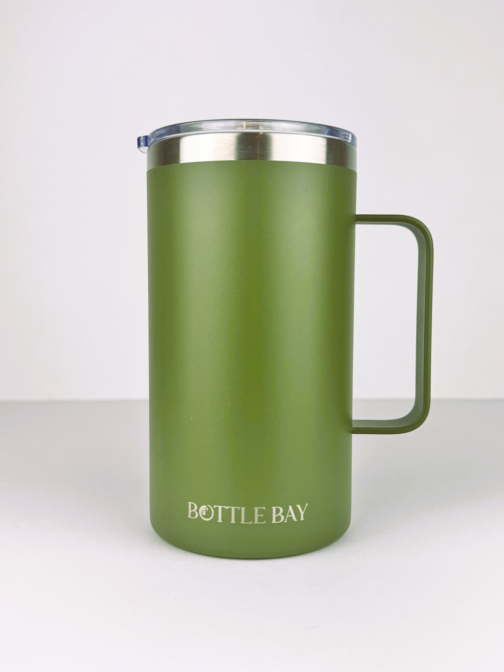 BottleBay 660ml Insulated Mug - Forest Green