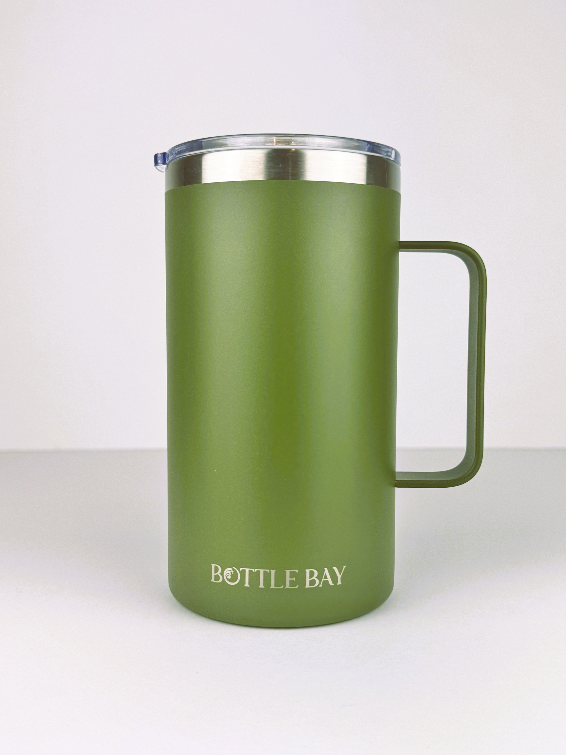 BottleBay 660ml Insulated Mug - Forest Green