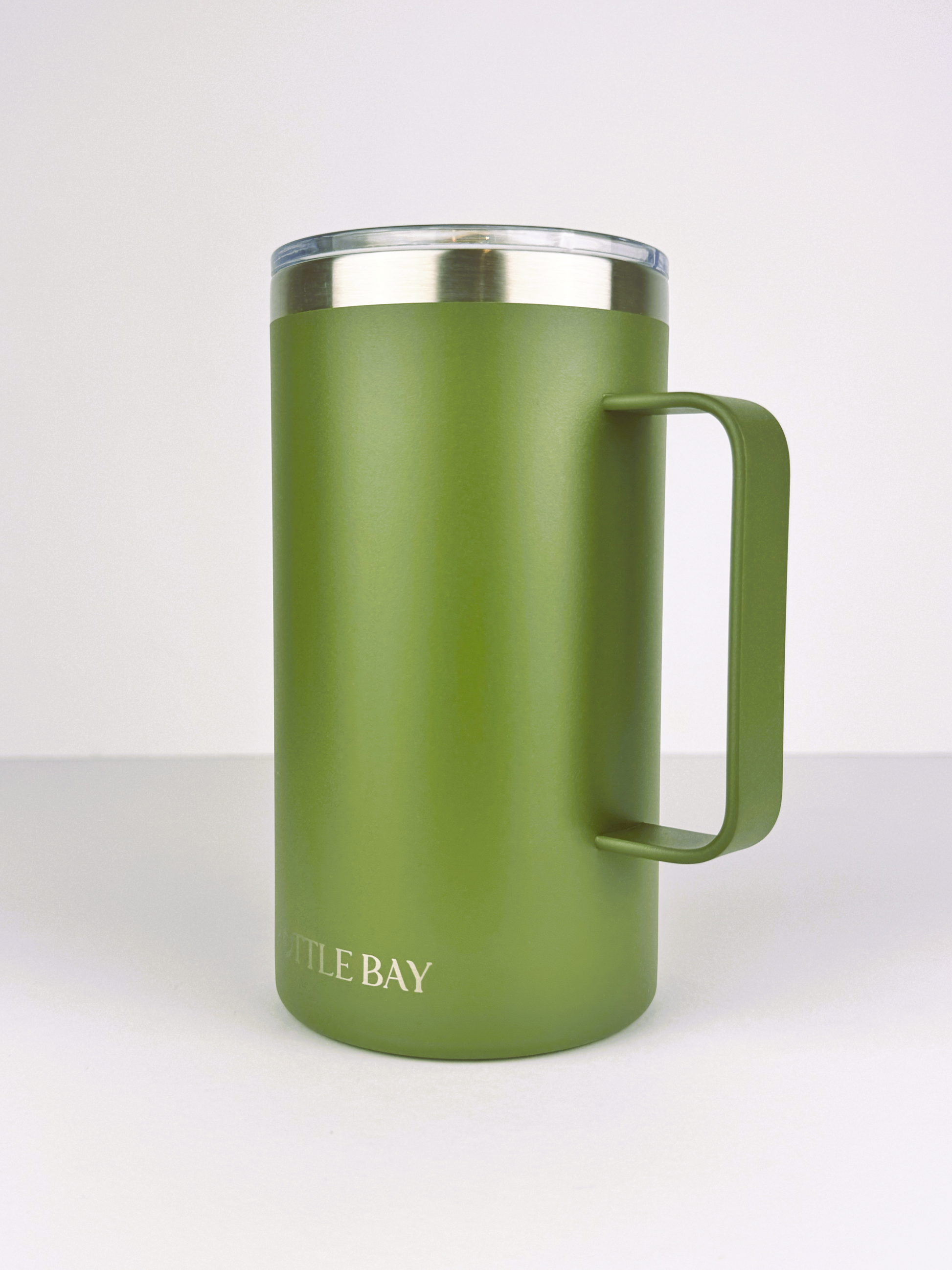 BottleBay 660ml Insulated Mug - Forest Green