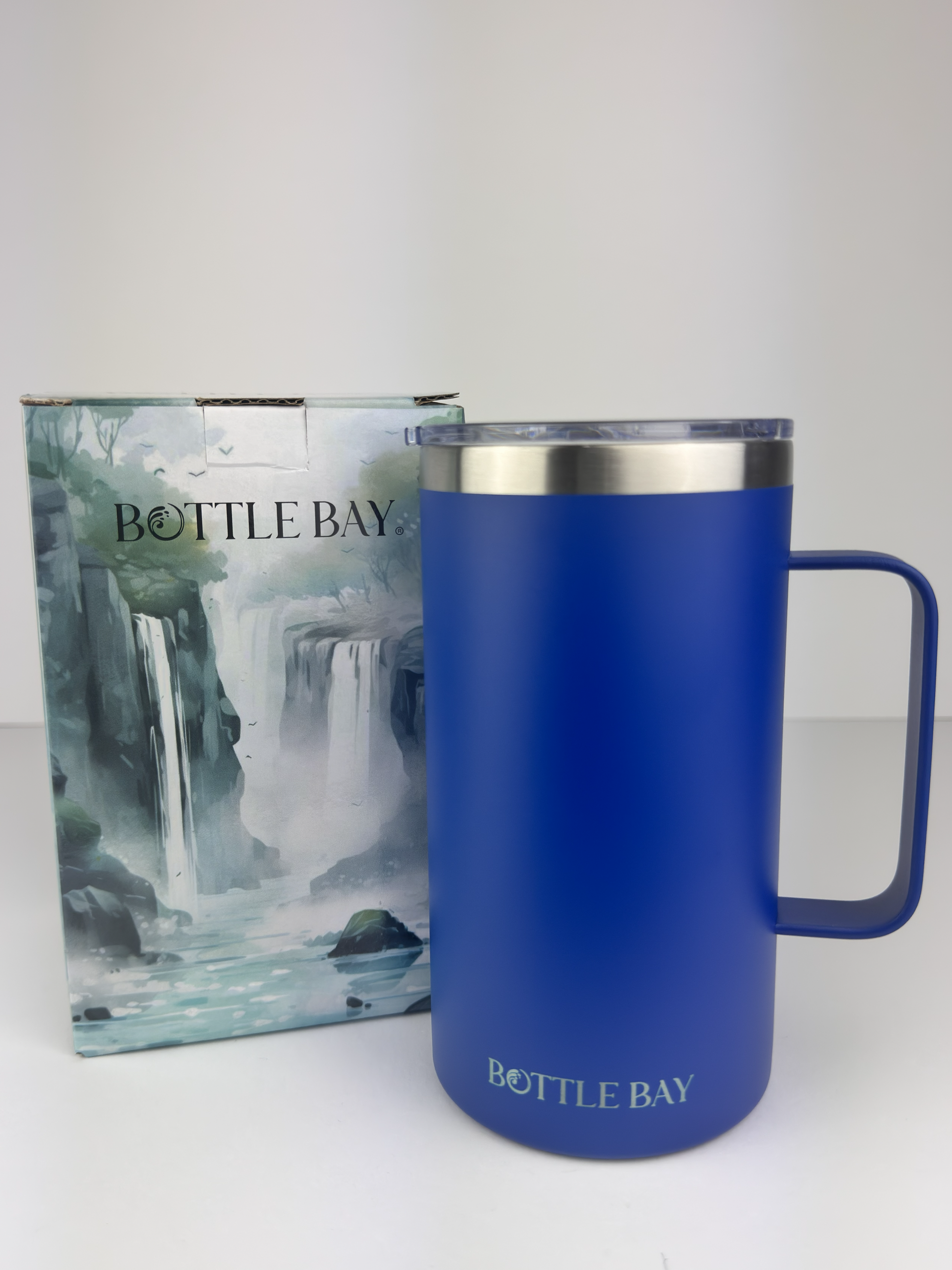 BottleBay 660ml Insulated Mug - True Navy