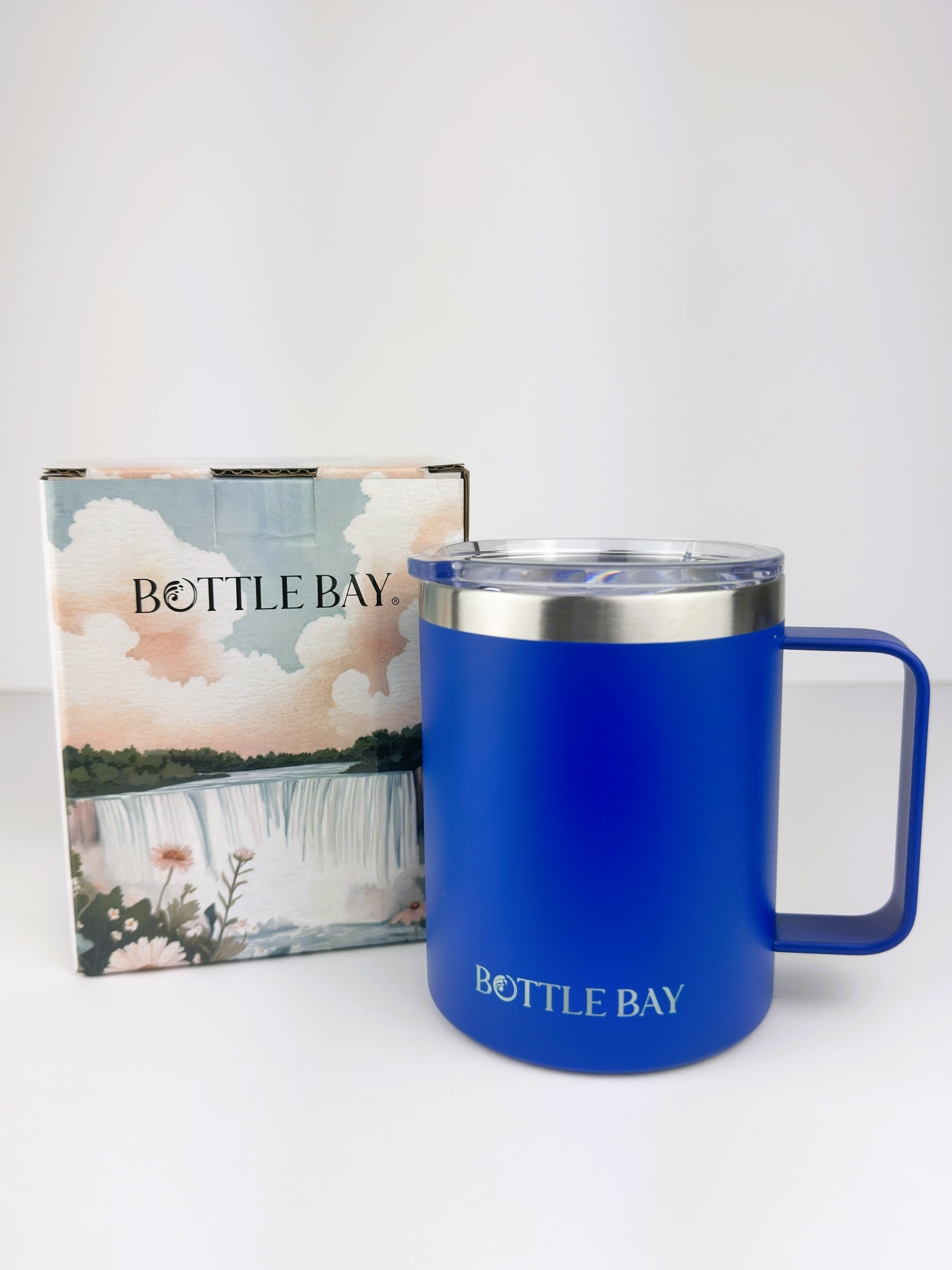 BottleBay 330ml Insulated Mug - True Navy
