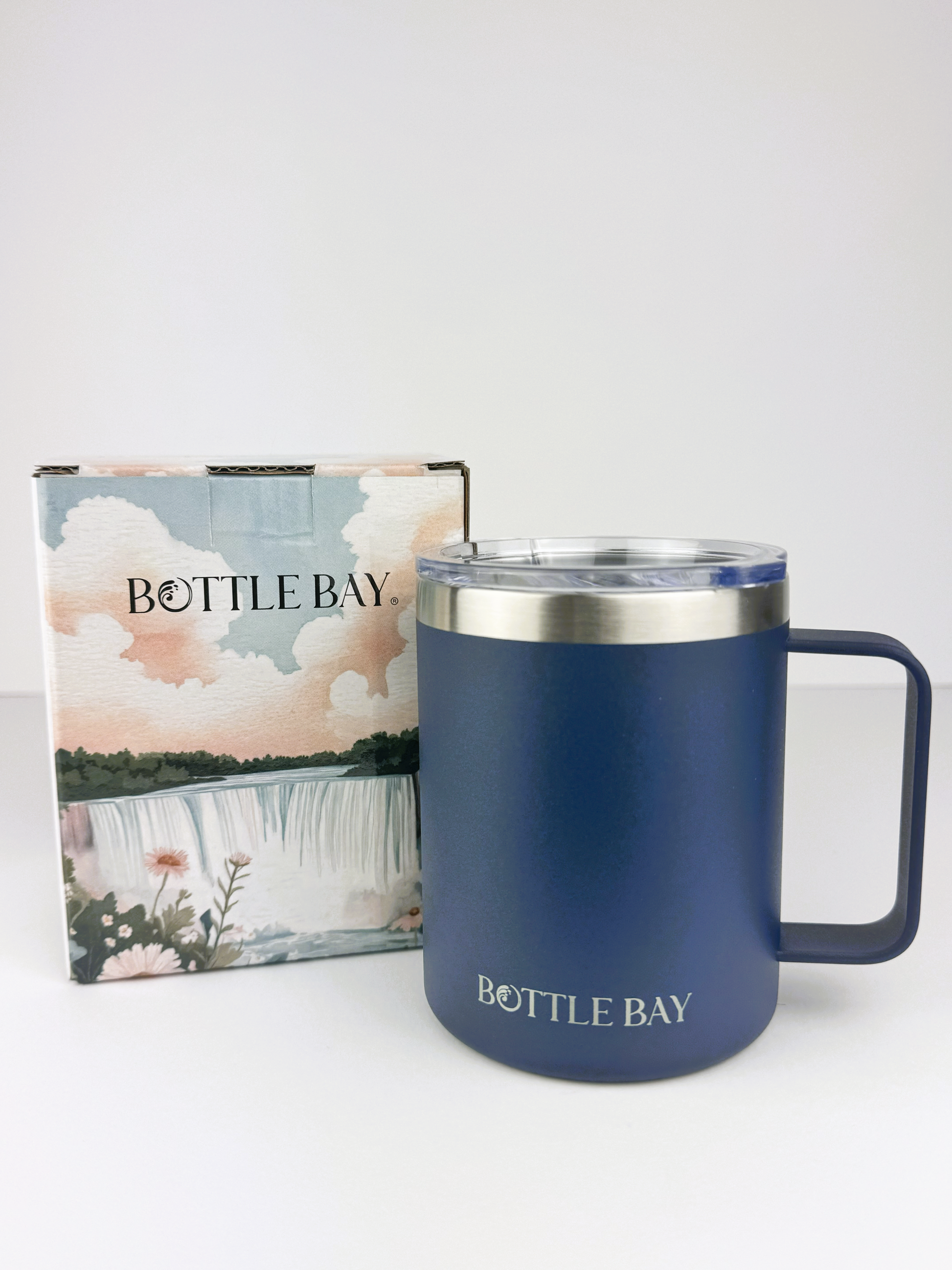 BottleBay 330ml Insulated Mug - Formal Navy