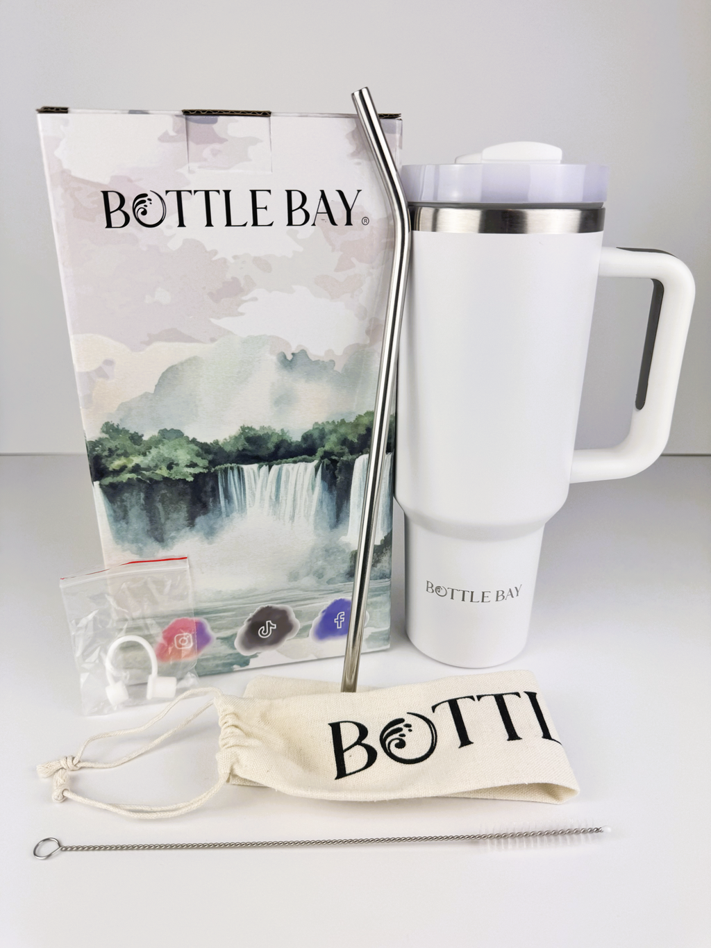 BottleBay 1.2L Tumbler - White