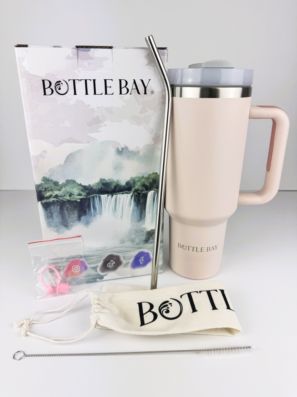 BottleBay 1.2L Tumbler - Pure Peach