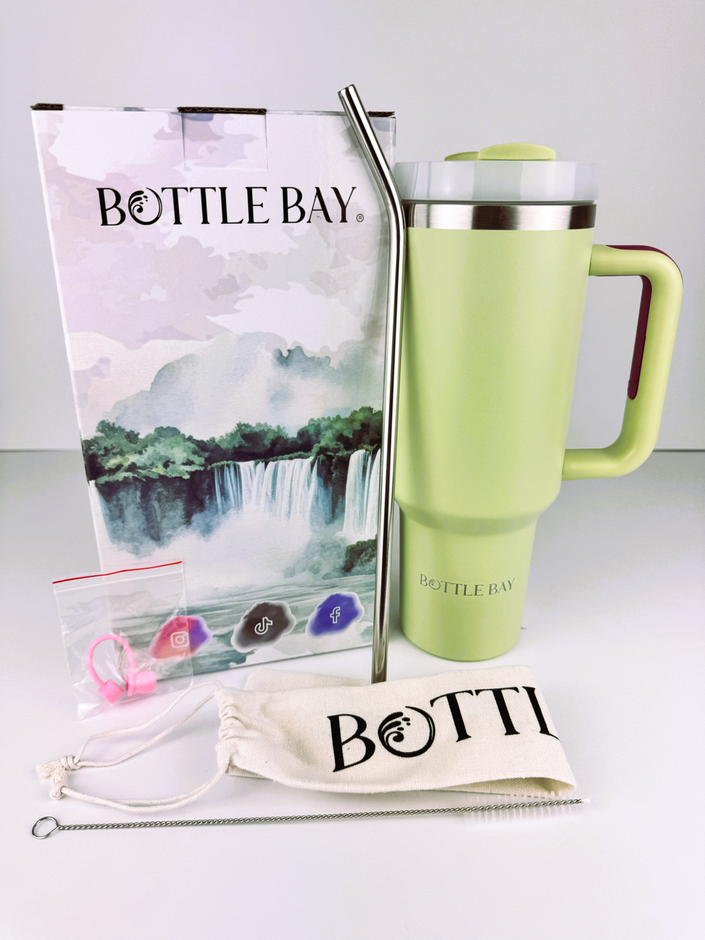 BottleBay 1.2L Tumbler - Soft Sage