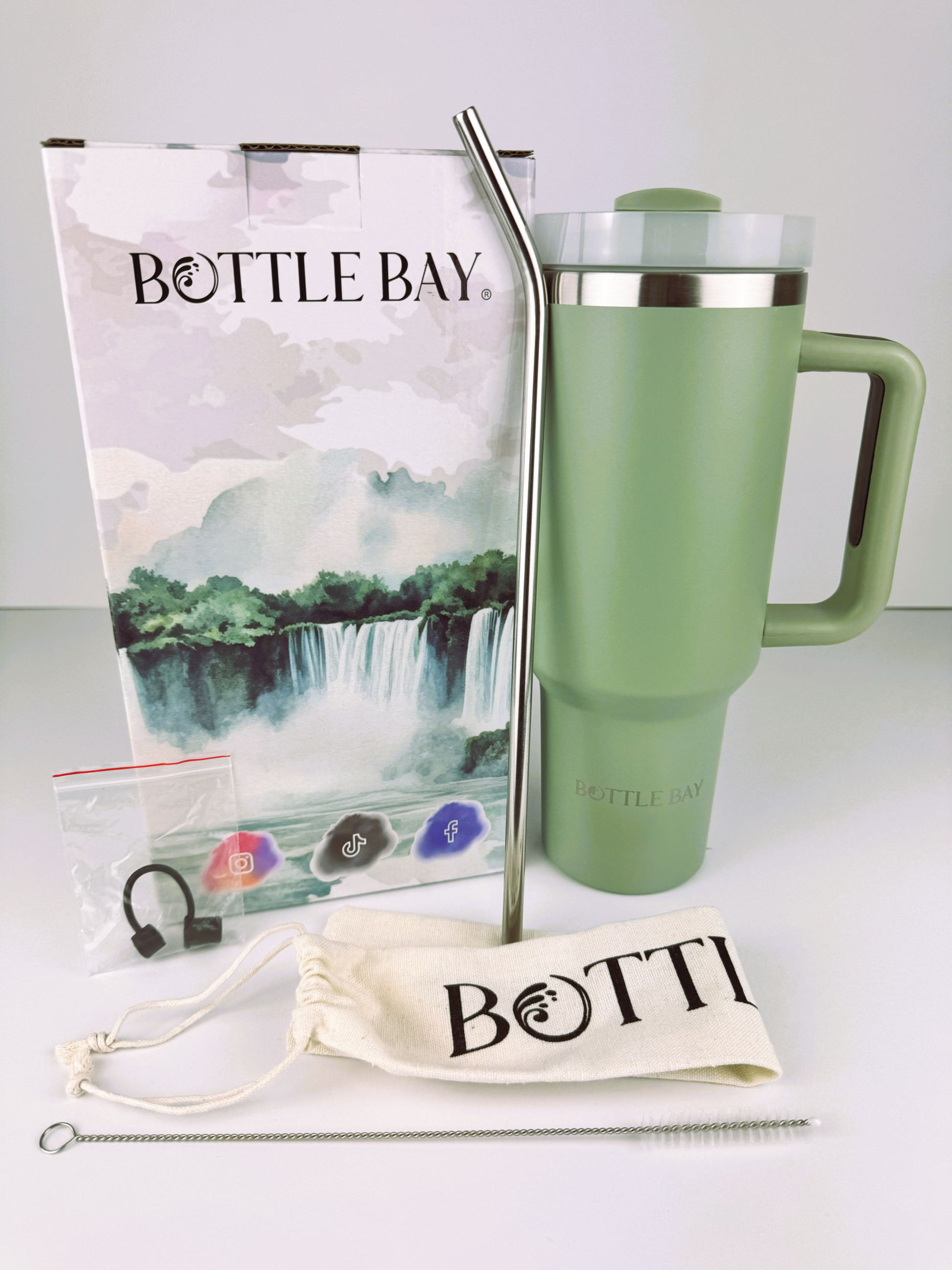 BottleBay 1.2L Tumbler - Khaki