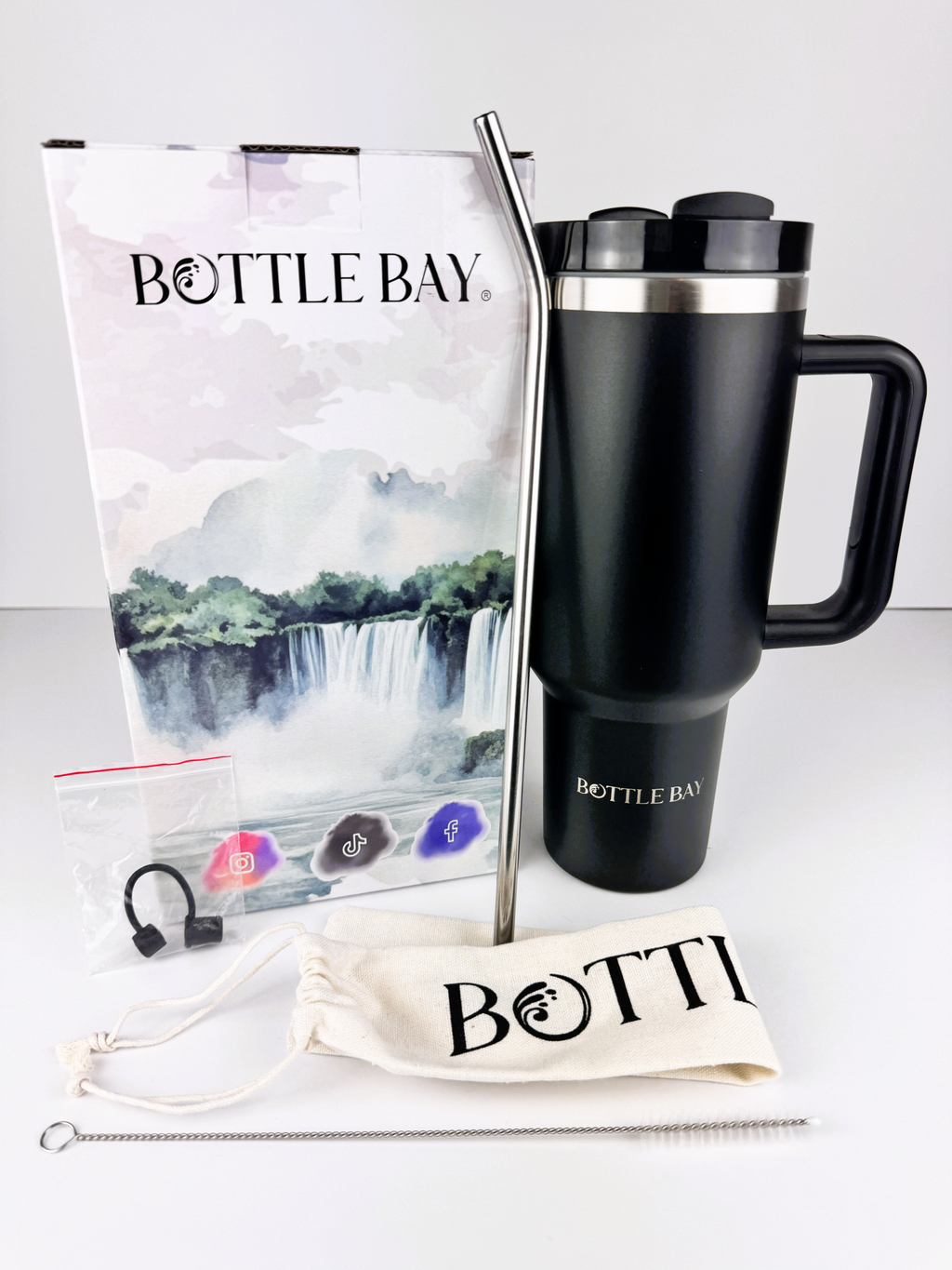 BottleBay 1.2L Tumbler - Black
