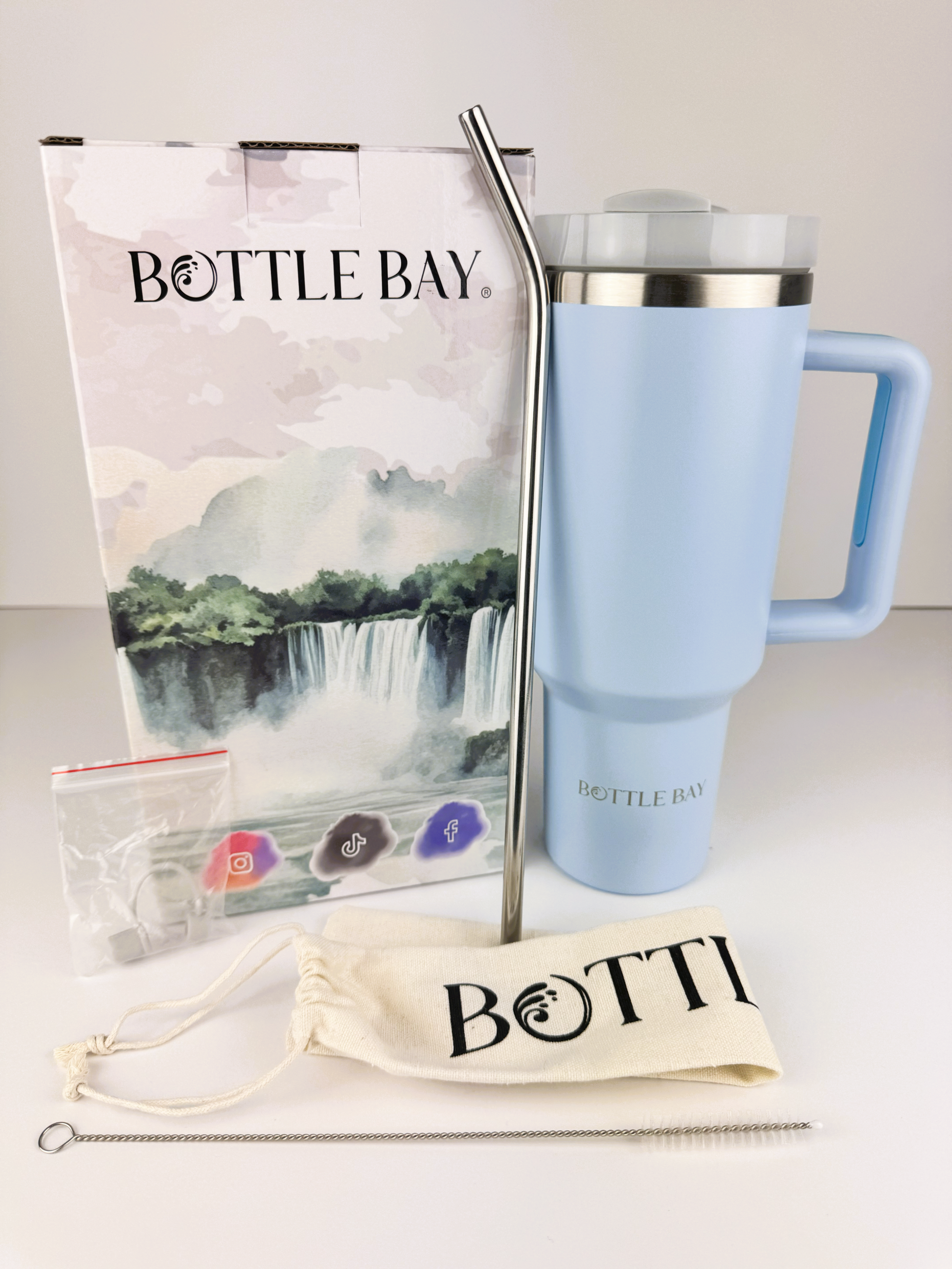 BottleBay 1.2L Tumbler - Powder Blue