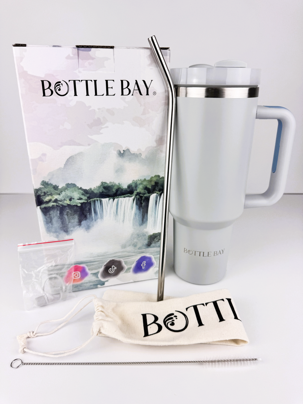 BottleBay 1.2L Tumbler - Greyscale
