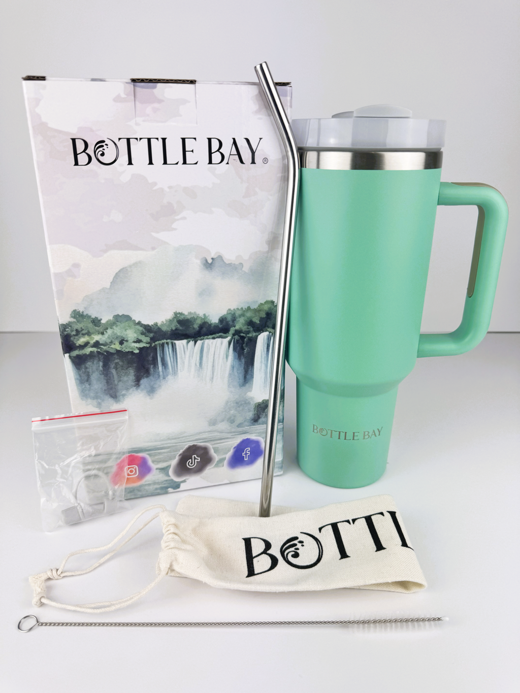 BottleBay 1.2L Tumbler - Mint Green