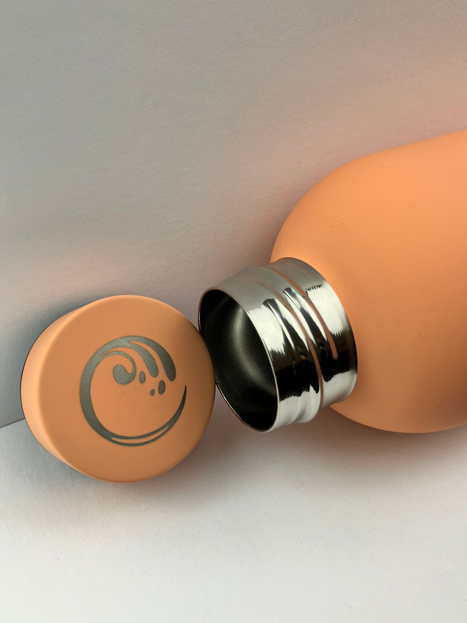 BottleBay 500ml Insulated Steel Bottle - Rouge Peach