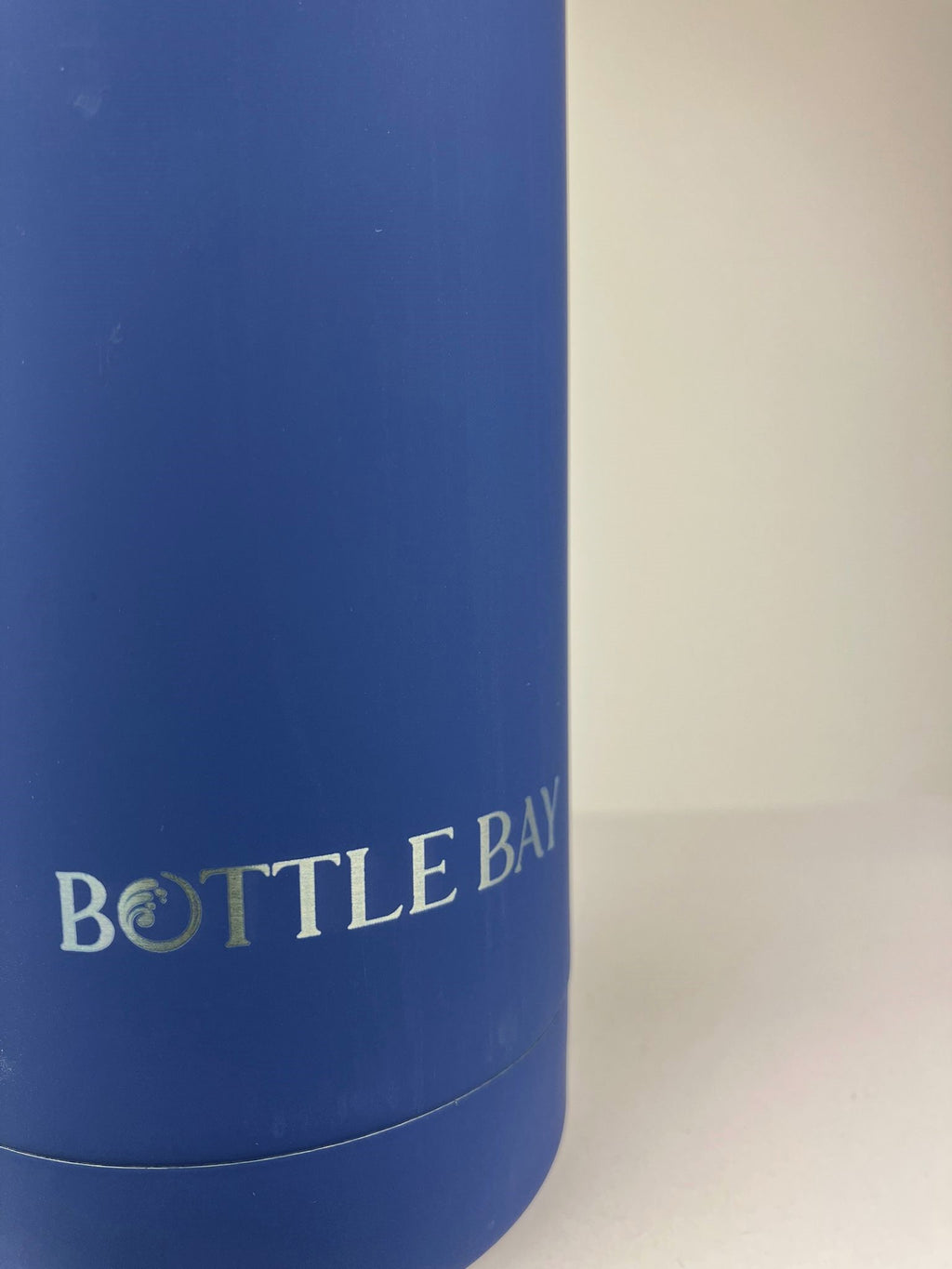BottleBay 500ml Insulated Steel Bottle - Grey Blue