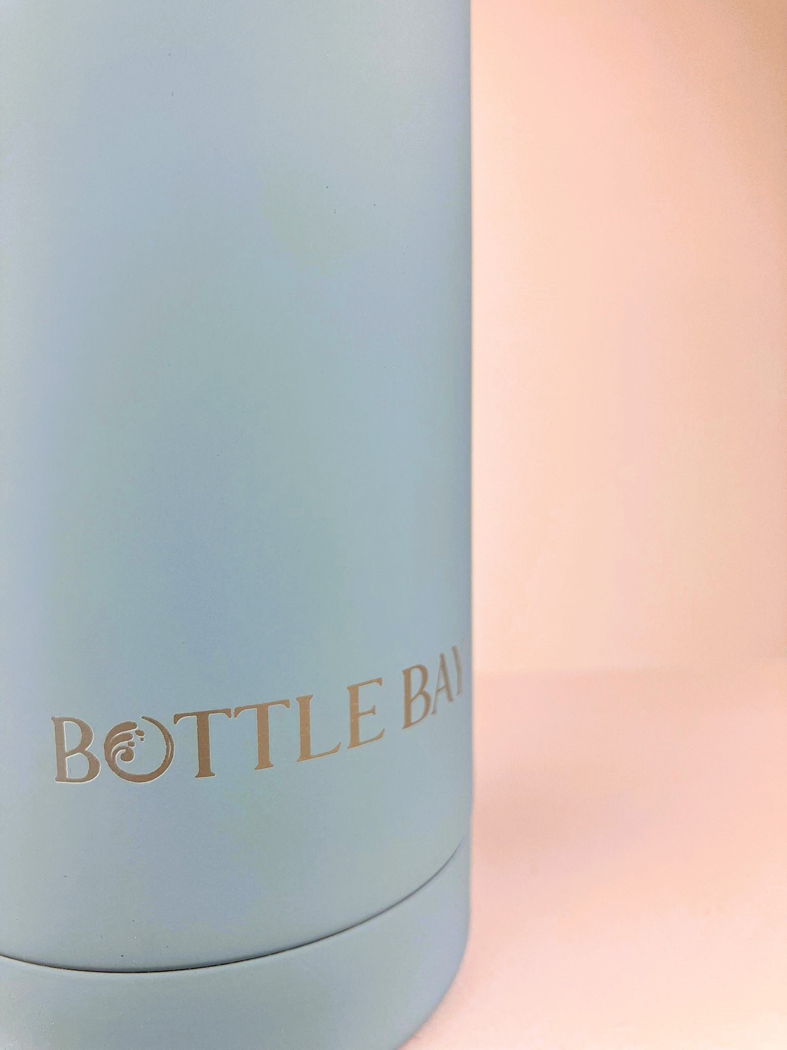 BottleBay 500ml Insulated Steel Bottle - Powder Blue