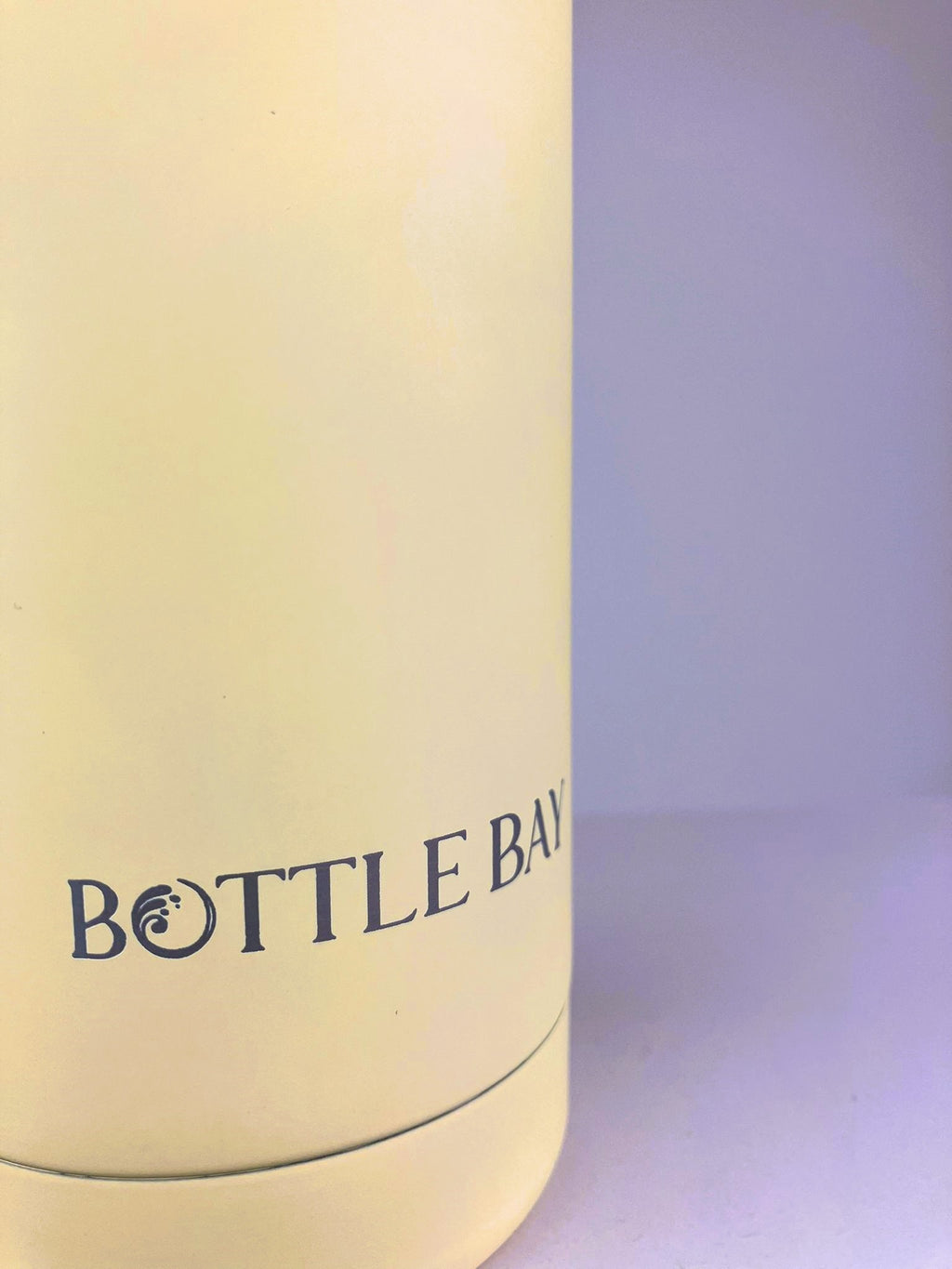 BottleBay 500ml Insulated Steel Bottle - Pastel Yellow