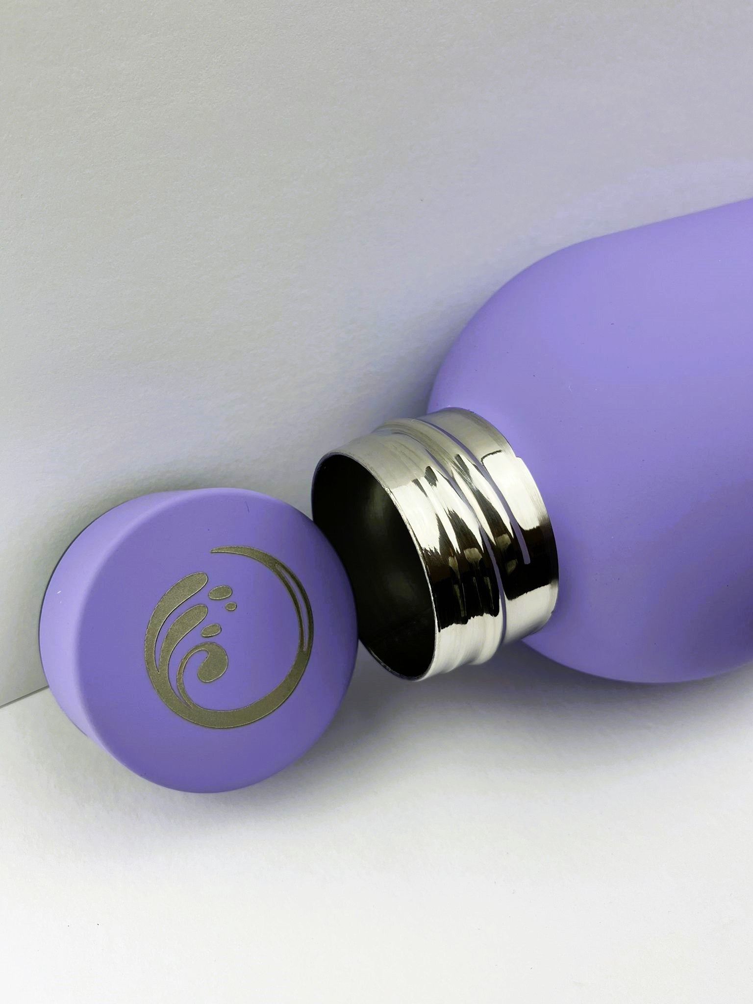 BottleBay 500ml Insulated Steel Bottle - Lavender