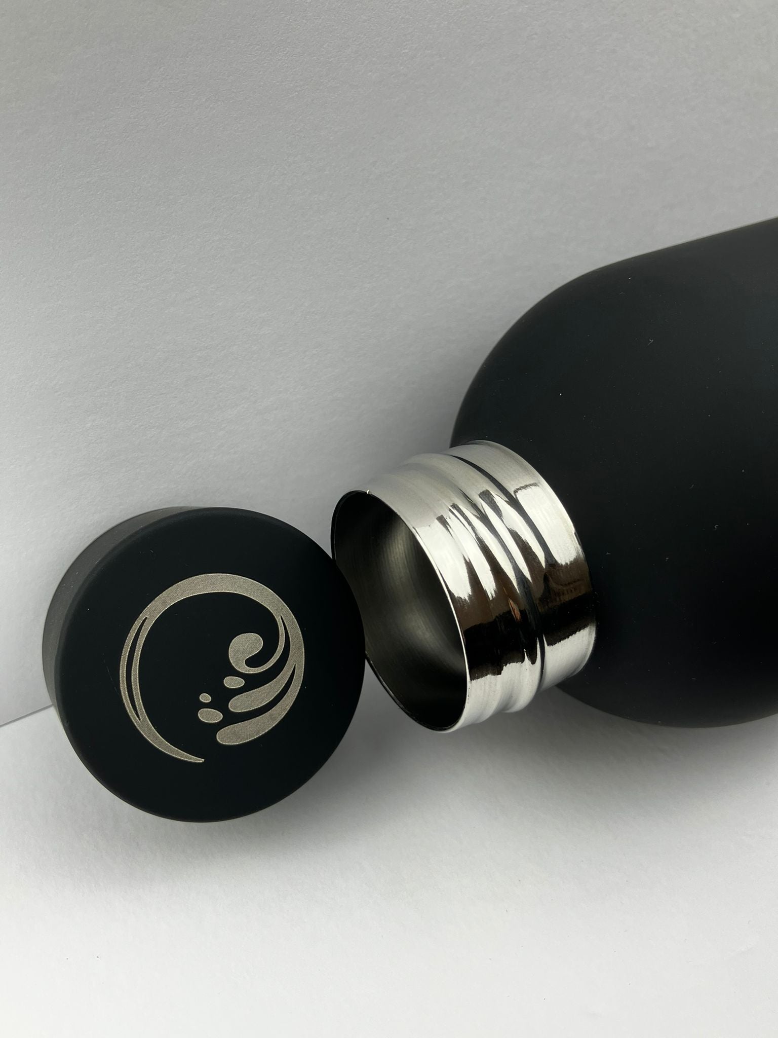 BottleBay 500ml Insulated Steel Bottle - Black