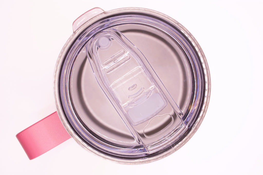 BottleBay 660ml Insulated Mug - Rose Pink