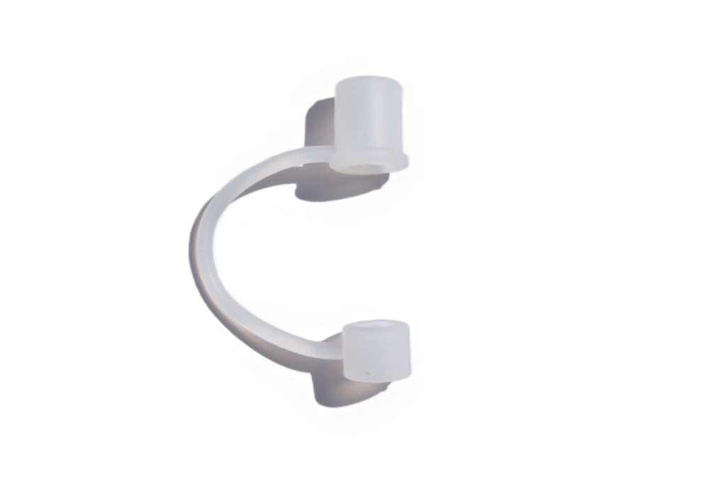 8mm Silicone Straw Cap - Clear