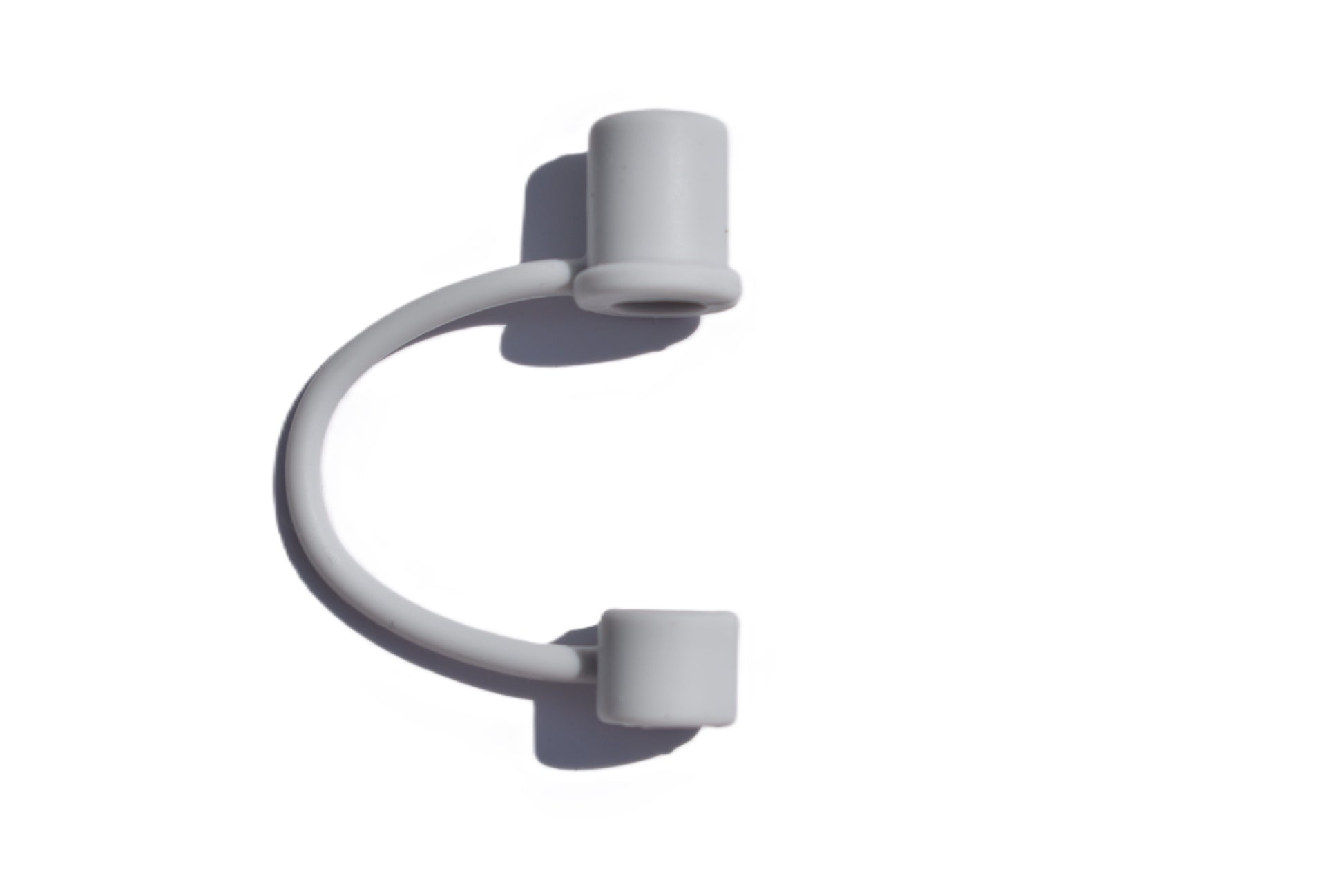 8mm Silicone Straw Cap - Grey