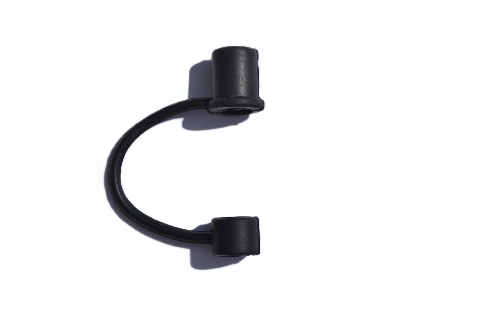 8mm Silicone Straw Cap - Black