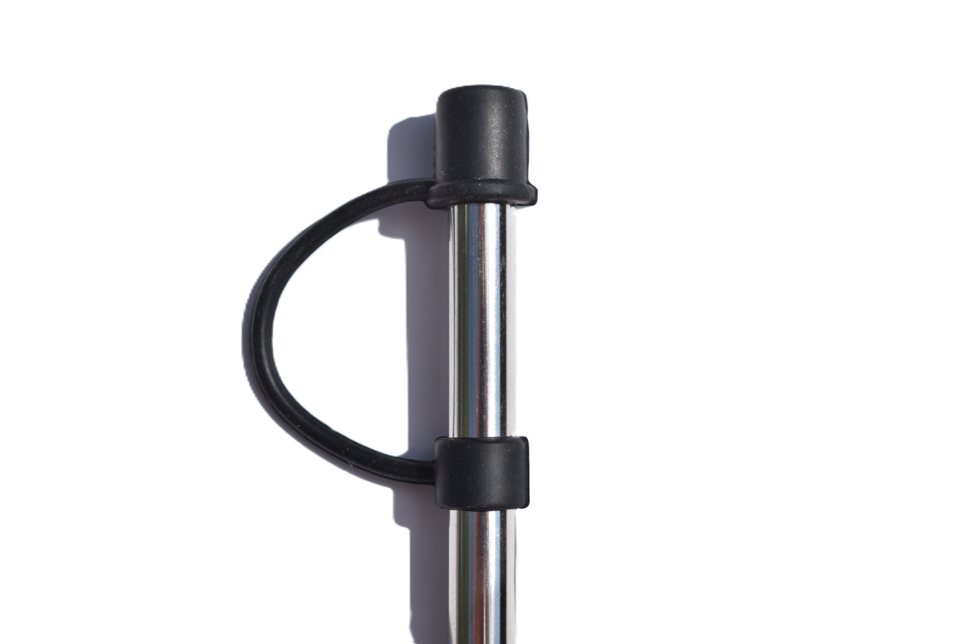 8mm Silicone Straw Cap - Black