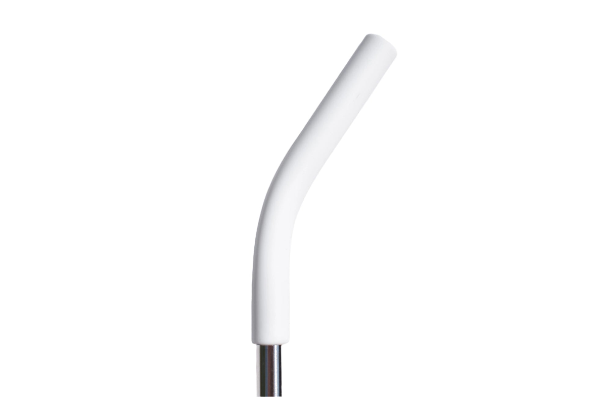 8mm Angled Straw Tip - White