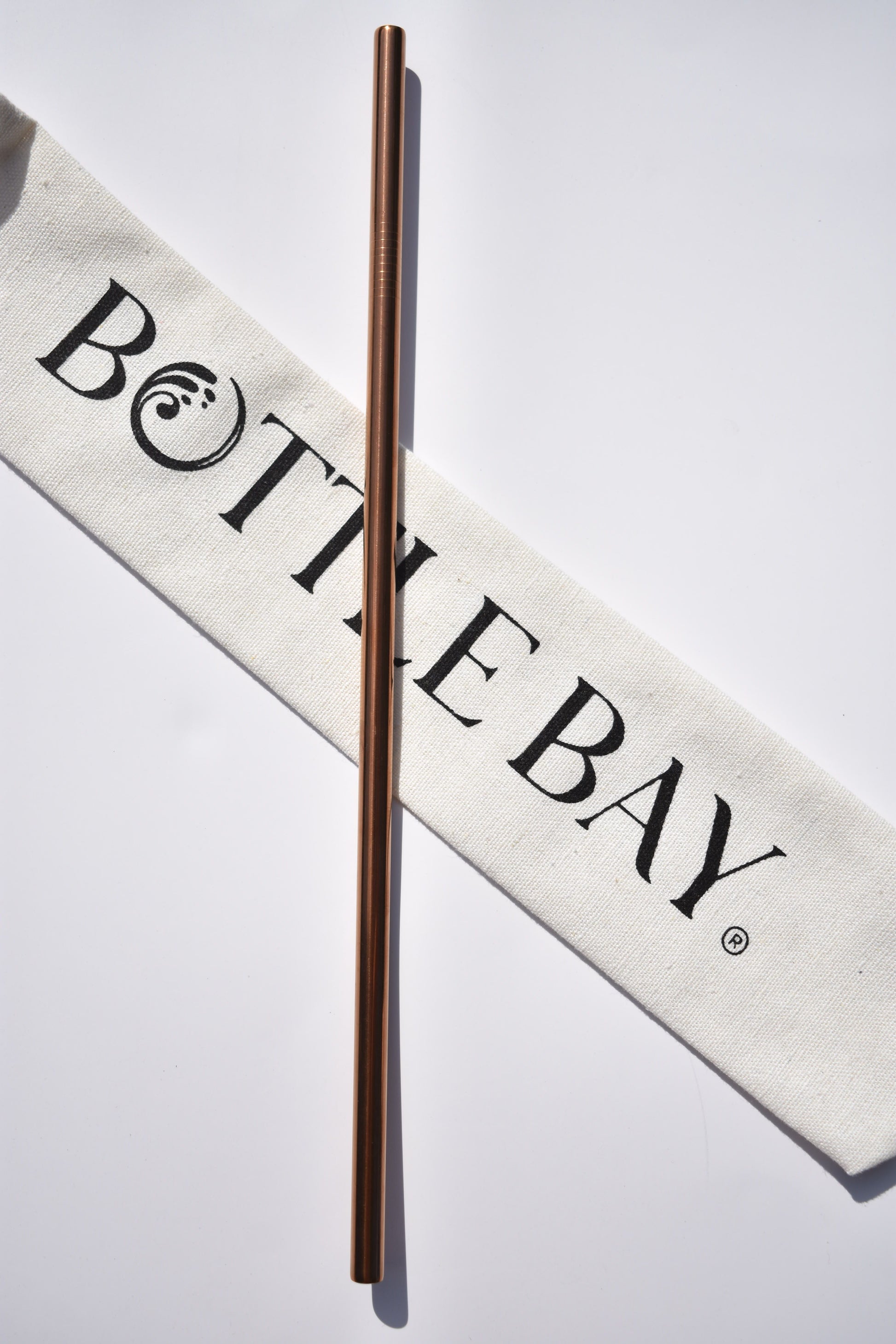 Stainless Steel Straw - Rose Gold