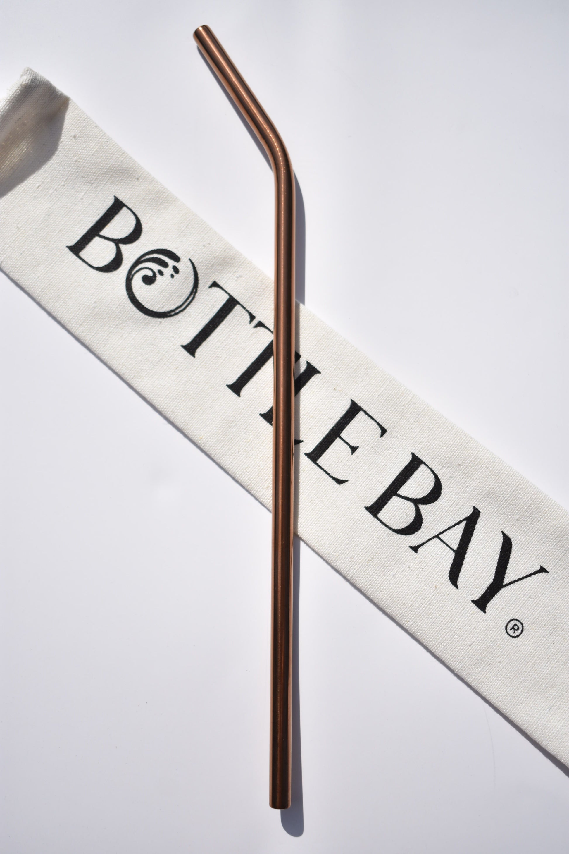 Stainless Steel Straw - Rose Gold